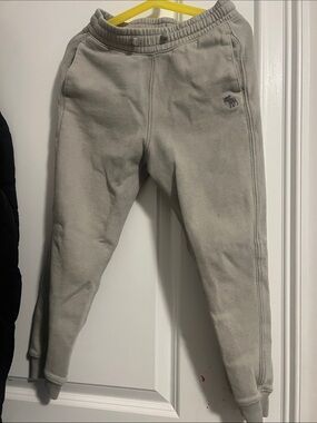 abercrombie kids gray sweatpants joggers